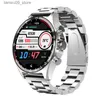 Armbanduhren Smart Uhren SK27 Männer Bluetooth Anruf Kompass NFC AI Stimme Drahtlose Aufladung 400 mAh Große Batterie Fitness Sport SmartwatchQ231123
