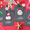 Other Event Party Supplies 10pcs Christmas Wooden Clips Year Decoration Po Wall Clip DIY Ornaments Decorations for Home Xmas Tree 230422