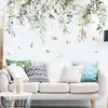 Adesivos de parede ramificar borboletas removíveis decalques pvc decoração de casa mural arte para quarto papel 230422