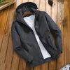 Men's Jackets Men's Jacket 2023 Outdoor Waterproof Windbreaker Hooded Man Warm Windproof Mens Coats Chaqueta 6XL Clothes