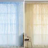 Moderner Vorhang für Wohnzimmer, Schmetterling, Tüll, Fenstergitter, transparenter Voile, Türvorhänge, Vorhang, Paneel oder Schal, sortiert