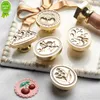 New Fire Paint Seal Embossed Stamp Alloy Handle Grip Retro Wax Seal Embossed Enamel Seal Wedding Decor DIY Magic Array Scrapbook