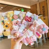 Haarschmuck Kinder Weihnachten Party Kopf Geschenk Sets Blumen Clip Cartoon Tier Früchte Haarnadeln Niedlich Mode Mädchen Kopfschmuck