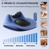 Massaging Neck Pillowws Ems Pluse Heating Neck Massage Shoulder Neck Stretcher Massage Pillow Cervical Traction Device Muscle Relaxtion Relife Pain Q231123