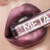 Läppglans 1pc metall matt 12 färger vattentät sexig naken flytande läppstift långvarig inte blekande ton makeup kosmetik