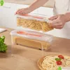 Baking & Pastry Tools New Microwave Pasta Cooker With Strainer Heat Resistant Steamer Lid Spaghetti Noodle Cooking Box Kitchen Accesso Dhrtf