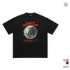 T-shirt da uomo e da donnaLawFoo2022 New China-Chic Brand Abbigliamento da uomo Creatività Thorn Earth Stampa a caldo Manica corta T-shirt da uomo allentata unisex