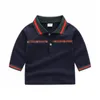 Kinderen Kraag T-shirts Baby Jongens Meisjes Katoenen Tops Kinderkleding Lente Herfst Poloshirts met lange mouwen BH135