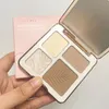 Румяна Judydoll Highlighter Палитра для макияжа Стойкое сияние для лица Осветляющий контур Мерцающая матовая пудра 3D Тени для носа Косметика 231113