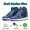 1S heren basketbalschoenen Heritage Sneakers gefokt Patent Royal Fragment University Blue Hype Dark Mocha Shadow Men Women Women