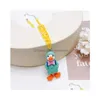 Gioielli Collane con ciondolo Divertente Piccola Anatra Collana a Catena in Acrilico Gioielli per Bambini Mticolor 3D Sile Clavicola per Ragazze Bambini Collo Goccia Dhf4D