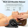 Massera nackkuddar Ny nackavslappning Cervikal Massager Cervical Massage Traction Pillow Stretching Shoulder and Neck Physio Instrument Q231123