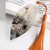 Leaf Veins Bookmarks Painting Flowers Birds Fish Pretty Aesthetic Vein Bookmark Gift For Friends Students School Supplies