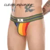 Männer Sexy Gestrickte Große Kapsel Tasche Low Rise Unterwäsche G String Mini Slip Atmungsaktive Mannikni Dessous