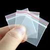 3*4 Cm 100 pièces/lot mini sacs sacs d'emballage en plastique petit sac fermeture éclair polyéthylène nouveauté sachets transparents pour herbes épices bague boucles d'oreilles bijoux hermétiques sachets anti-odeur