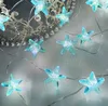 Christmas Decorations 2m 20LED Seashell Starfish String Lights Ocean Theme Party Fairy Light Mermaid Birthday Girl Baby Shower favor 231123