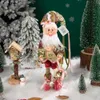 Décorations de Noël Elfes de Noël Accueil Ornements d'arbre de Noël Cuisinière à long nez Elfe Décoration murale Elfe de Noël Poupées en peluche 231122