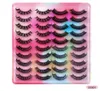 DD Curl Faux Mink Eyelash 20 Par False Eyelashes Natural Thick Lash Extensions Soft Bekväm Makeup4825869