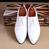 Leather Men's Classic Retro Brogue Patent Mens Lace-Up Dress Business Office Shoes Men Party Wedding Oxfords Sizes 38-48 2 57