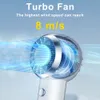 Другой домашний сад Goone Portable Fan Handheld тихий маленький USB -заряжаемый мини -фанат для шей для студенческого общежития Office Outdoor Hand 230422