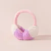 Ear Muffs Maikun 2023 Two color Earmuff Women s Winter Warm Fleece Thickened Cold proof Elastic Cap Hoop Plush Bag 231123