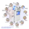 11 in 1 Multifunctional Oxygen Jet Facial Sprayer Machine RF Fractional Microneedle Face Lifting Face Cleaning Water Oxygen Jet Peel Device For Home Spa