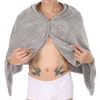 Hommes vêtements de nuit sexy Pamas serviette courte pantalon ouvert doux épais peignoir corail laine robe de bain