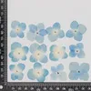 Fleurs décoratives 60PCS Pétales d'hortensias pressés séchés naturels Petit hortensia bleu Roses sèches pour bricolage Artisanat Résine Bijoux Nail Art