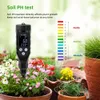 PH Meters Smart Soil PH Meter 0.0~14.0pH Bluetooth Soil Tester Data Logger Temp Acidity Analyzer for Hydroponics Planting Garden Farmland 231122