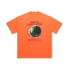 hommes et femmes T-ShirtsLawFoo2022 Nouvelle Chine-Chic Marque Vêtements pour Hommes Créativité Thorn Earth Impression Chaude À Manches Courtes Unisexe T-shirt Lâche Hommes