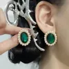 Sautoirs Mode Tendance Unique Design Élégant Délicat Perle Zircon Collier Boucles D'oreilles Ensemble Pour Femmes Bijoux Cadeaux De Fête De Mariage 231123