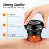 Back Massager Intelligent Vacuum Cupping Massage Device 12 Gears Electric Heating Scraping Suction Cups Physical Fatigue Relieve Guasha Cans 231122