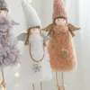 Inne imprezy imprezowe zapasy anioła lalki ozdoby świąteczne Wesołych dekoracji do domowej girlandy dekoracje drzew navidad Xmas Rok 230422