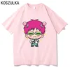 T-shirts pour hommes Anime Saiki K T-shirt en coton de haute qualité T-shirt d'été graphique Sudaderas Kusuo hommes/femmes Hip Hop sweats