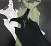 YProject Designer Womens Tanks Camis Verte sans manches