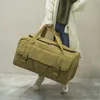 Borsone impermeabile Borsa da trasporto militare di grande capacità Borsa da viaggio sportiva da uomo Borsa tattica da esterno Borsa da viaggio per yoga 231123