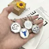 Pendant Necklaces Anime Jackie Chan Adventures Stainless Steel 12 Chinese Zodiac Talismans Necklace For Women Men Choker Jewelry