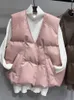 Gilet da donna Autunno inverno Giacca in pelle impermeabile Gilet artificiale PU con scollo a V senza maniche Cintura con fibbia in metallo 231122