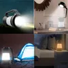 Luci notturne LED Lampadario di ricarica USB esterno per tenda da campeggio bicolore ultraluminoso