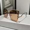 Designer-Sonnenbrillen für Herren und Damen, modische, klassische Sonnenbrille, luxuriöse polarisierte Piloten-Übergroße-Sonnenbrille, UV400-Brille, PC-Rahmen, Polaroid-Linse, Chia