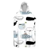 Handduk Luftplan Helikopterfartyg Krokodil Whale Sand Free Hooded Poncho Spa Bastu Swim Beach Changing Robe Holiday Present