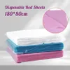 False Eyelashes NC 10 20 50pcs Disposable Beauty Salon Bed Sheets No Woven Material Eyelash Extension Table Cover Travel Clean Tool 180 80cm 231122