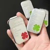 Lighters Lucky Grass Lighter Smoking Tools Butane Torch Spraying Electronic Metal Lady Gift Accessories