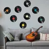 Tafelmatten Wall Record Decor Records Party Aesthetic Disco Vintage Decorations Room Posters Fake Music Decoration Stickers