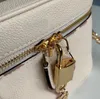 7A Diseñador de alta calidad Bolso cruzado VANITY Bolso de maquillaje de cuero real Mujer Diseñadores Moda de lujo Casual VANITY PM Bolso cosmético Bolsos de hombro Bolso cruzado