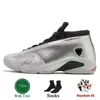 OG MEN 14S METALLIC Silver Jumpman 14 Basketball Shoes Designer Man Man Sneakers Low Sneakers Jorden14S