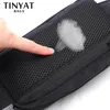 Waist Bags TINYAT Men's Waist Bag Pack Phone Purse Money Travel Large Women Belt Bag Pouch Waterproof Shoulder Black Fanny Pack Bum Bag 230422