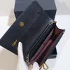 Borsa di design con tracolla a catena borsa moda con patta scozzese tinta unita modello caviale pelle bovina doppia lettera fibbia in metallo borsa da pasto da donna a scacchi a forma di diamante