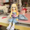 人形30cm 16ドール冬のドレスセット21可動式ジョイントメイク