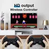 Portable Game Players 4K Video Console Wireless Controller Gamepad Buildin 20000 Game 64g Retro Handheld Player HD TV Stick 231123